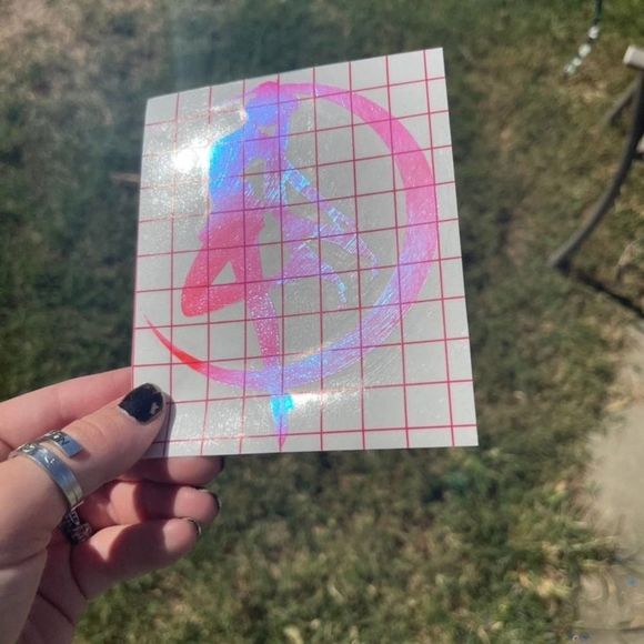 Holographic Sailor Moon Vinyl Decal - Picture 4 of 9